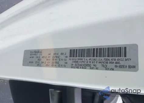 2017 Ram Promaster 1500 Low Roof 118 Wb from USA, damaged, VIN 3C6TRVNG1HE509563